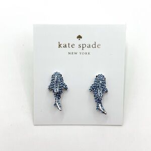 KS103-Kate Spade shark earrings